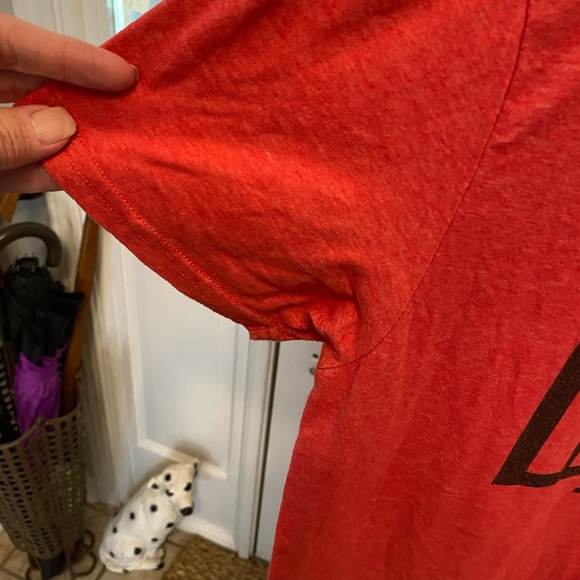 CG Bold Camp Gladiator Red Graphic Tee T Shirt SS L - Picture 4 of 7